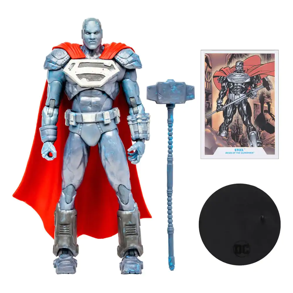 DC Multiverse Actionfigur Steel 18 cm Produktfoto