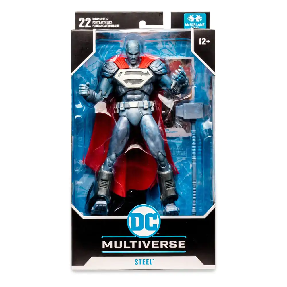 DC Multiverse Actionfigur Steel 18 cm Produktfoto