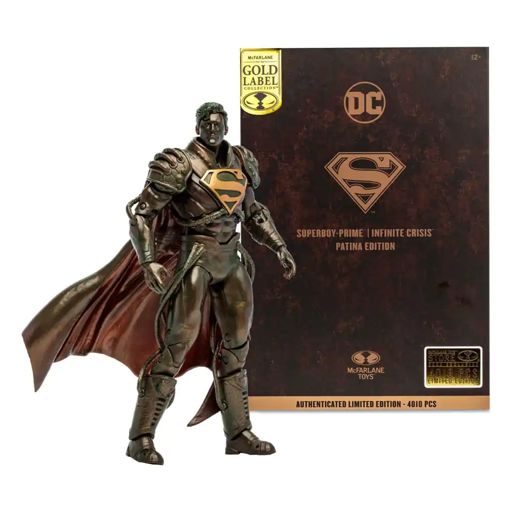 DC Multiverse Actionfigur Superboy Prime (Patina) (Gold Label) 18 cm termékfotó