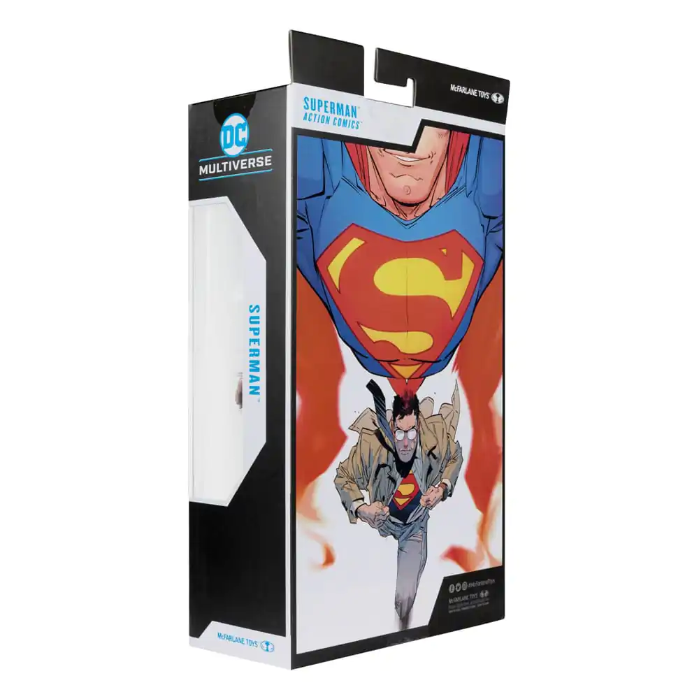 DC Multiverse Actionfigur Superman (Action Comics) (Gold Label) 18 cm Produktfoto