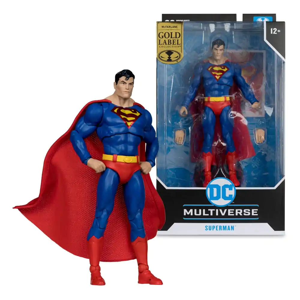 DC Multiverse Actionfigur Superman (Action Comics) (Gold Label) 18 cm Produktfoto