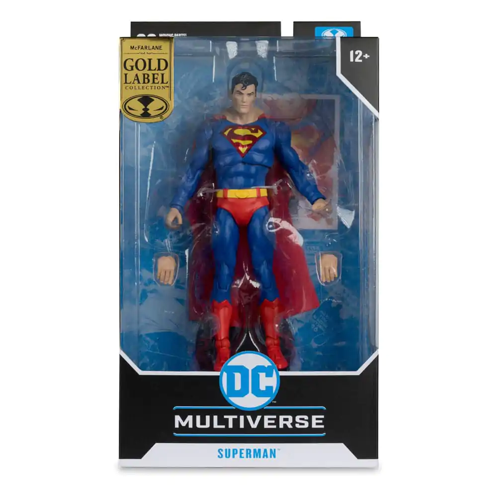 DC Multiverse Actionfigur Superman (Action Comics) (Gold Label) 18 cm Produktfoto