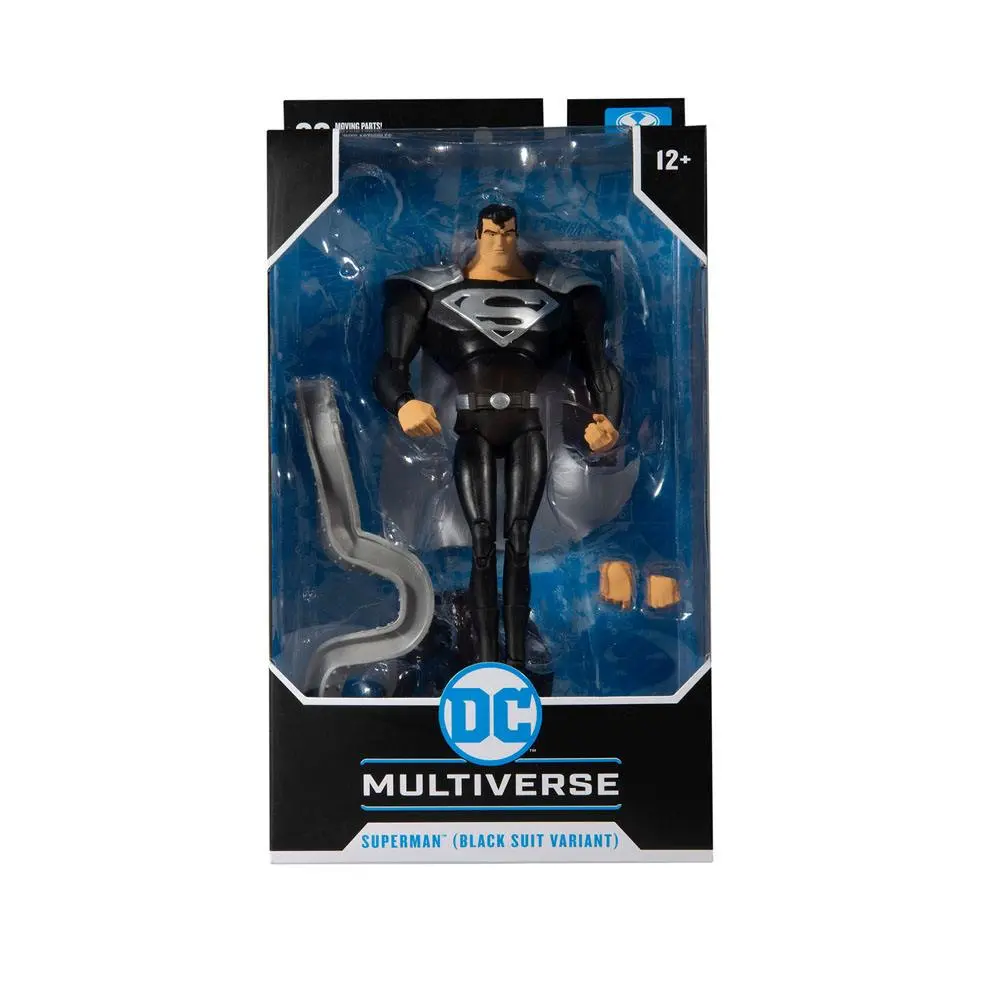 DC Multiverse Actionfigur Superman Black Suit Variant (Superman: The Animated Series) 18 cm Produktfoto