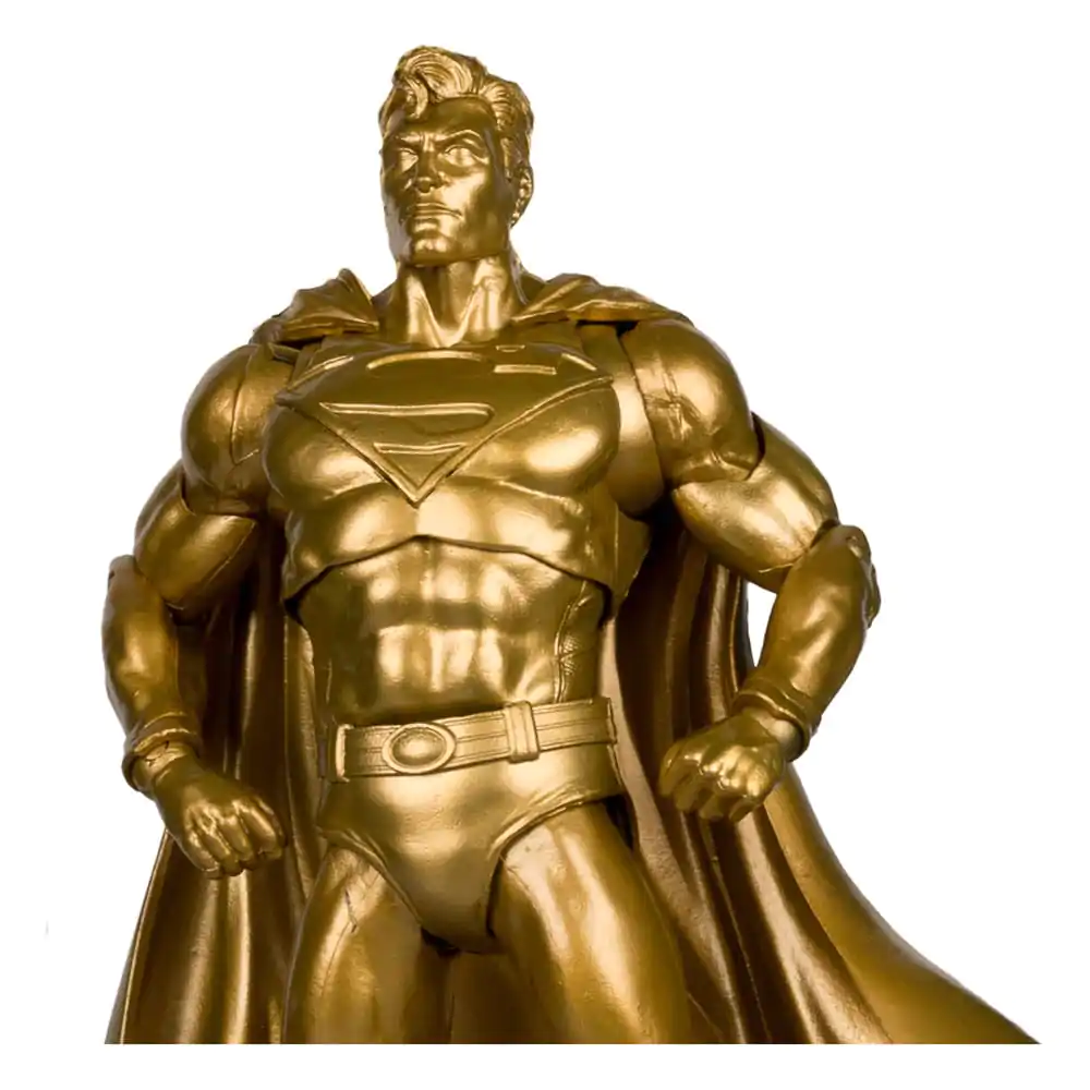 DC Multiverse Actionfigur Superman (Centennial Park Tribute Statue) Gold Label 18 cm termékfotó