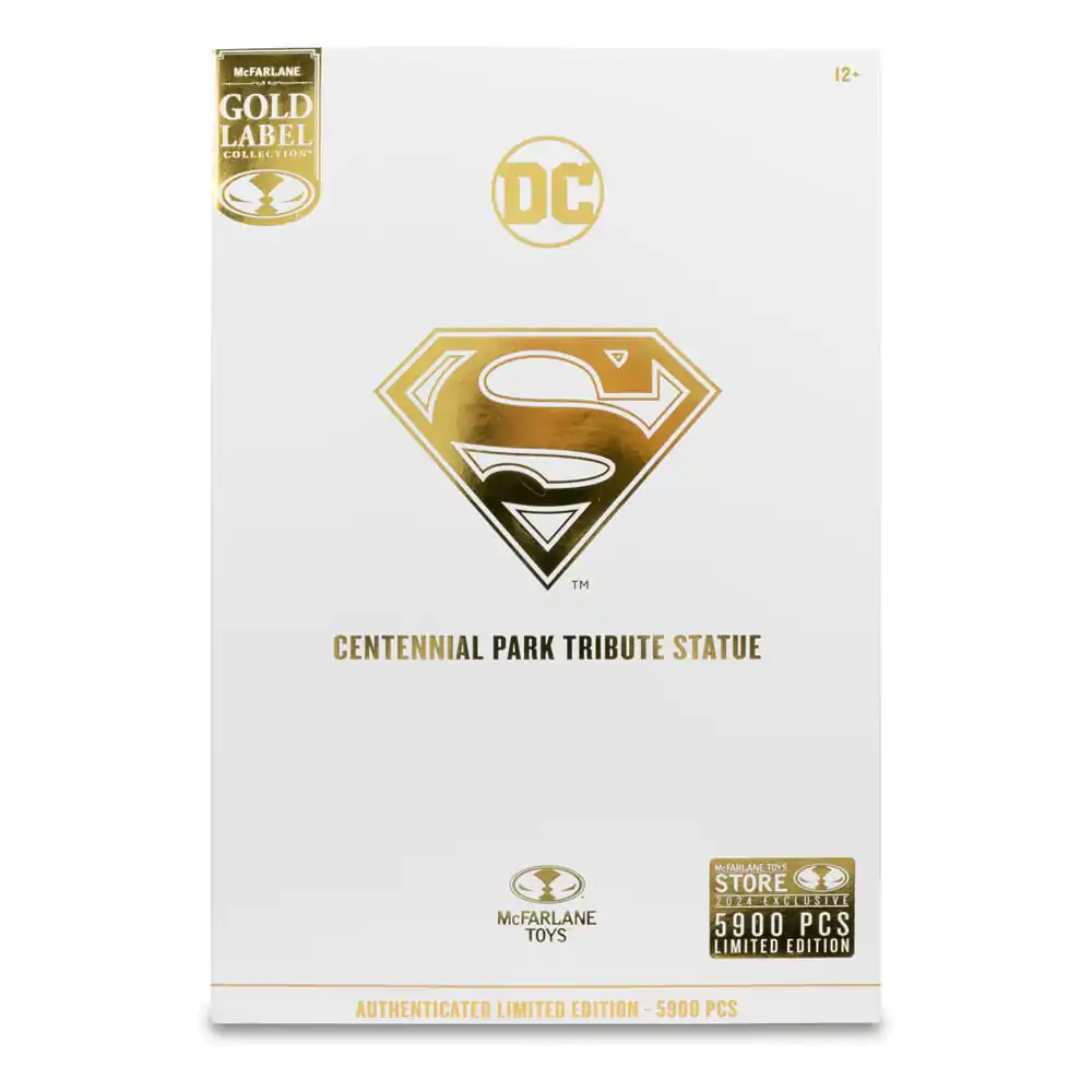 DC Multiverse Actionfigur Superman (Centennial Park Tribute Statue) Gold Label 18 cm termékfotó