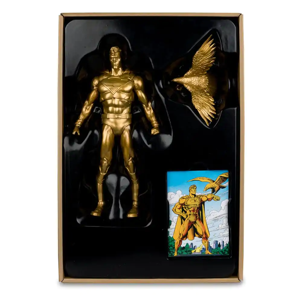 DC Multiverse Actionfigur Superman (Centennial Park Tribute Statue) Gold Label 18 cm termékfotó