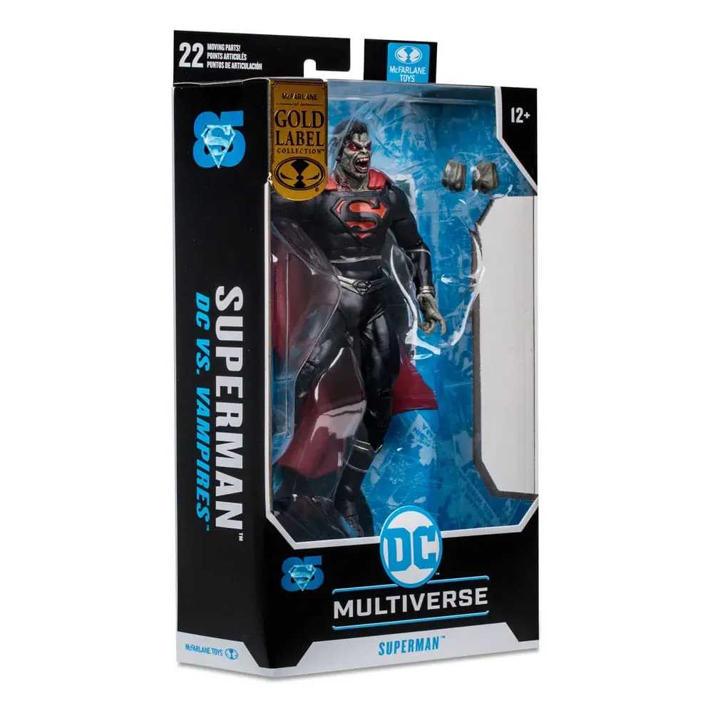 DC Multiverse Actionfigur Superman (DC vs Vampires) (Gold Label) 18 cm Produktfoto