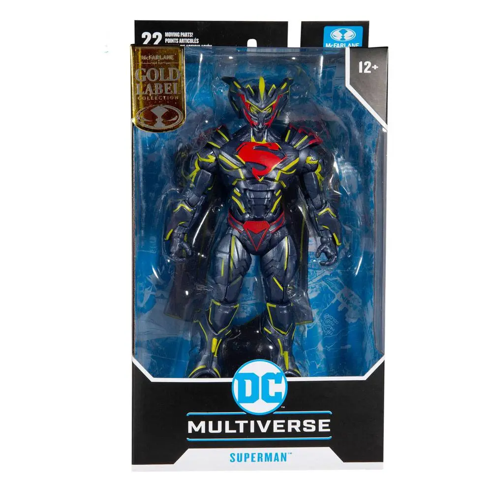 DC Multiverse Actionfigur Superman Energized Unchained Armor (Gold Label) 18 cm Produktfoto