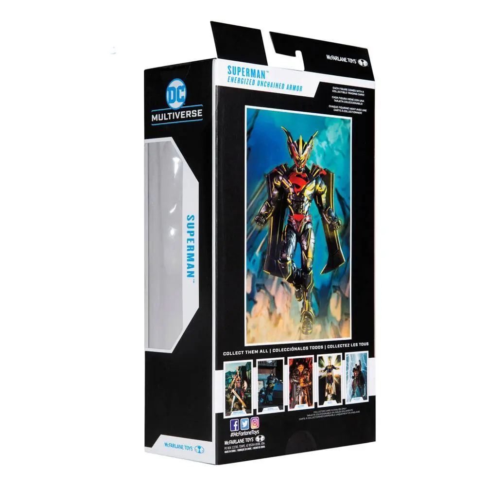 DC Multiverse Actionfigur Superman Energized Unchained Armor (Gold Label) 18 cm Produktfoto