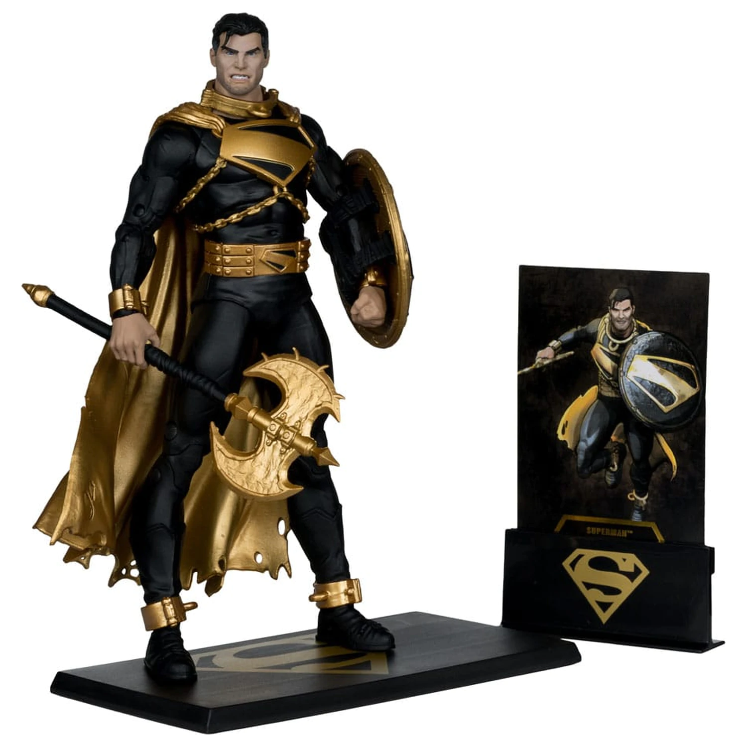 DC Multiverse Action Figur Superman (Future State) (Knightmare) (Gold Label) 18 cm Produktfoto