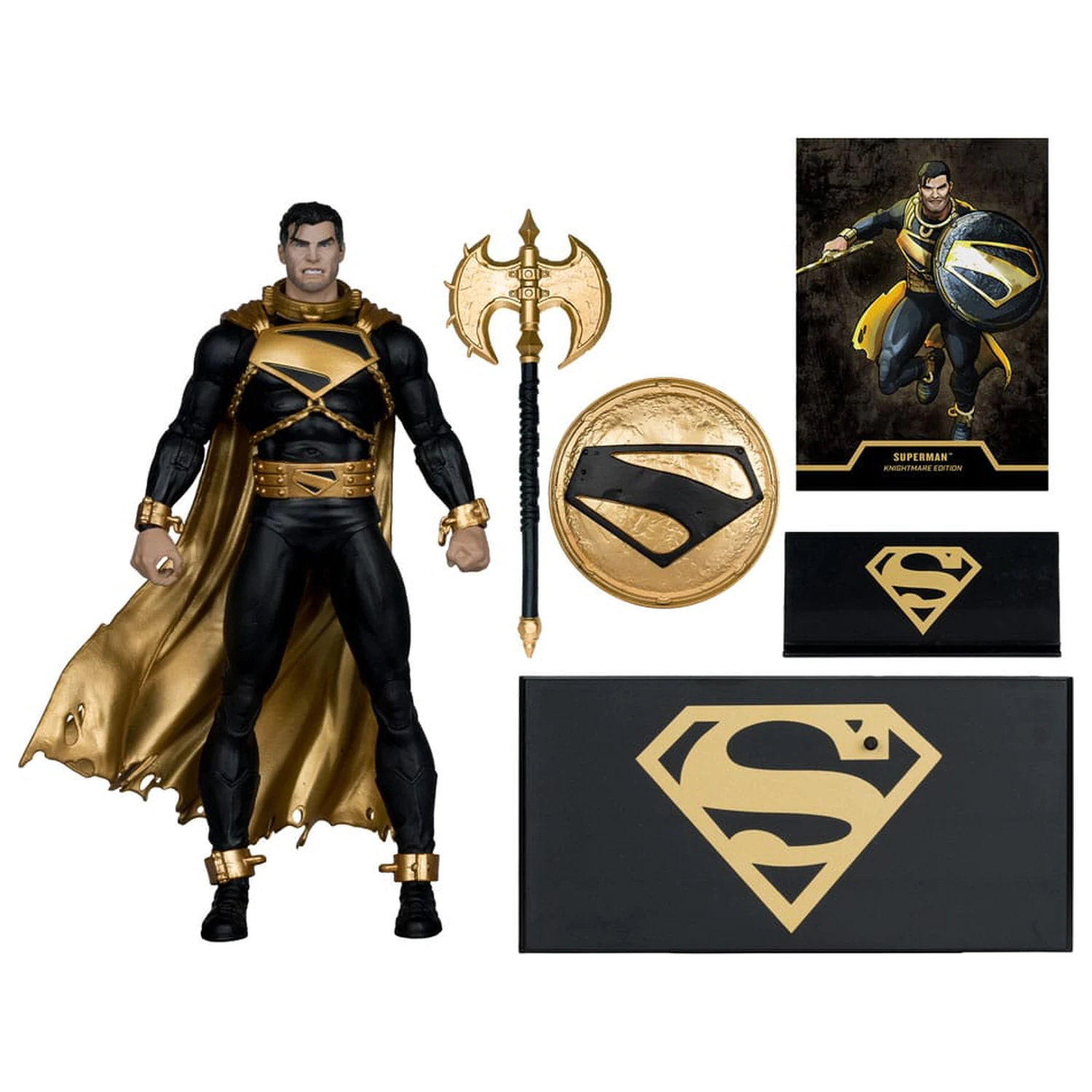 DC Multiverse Action Figur Superman (Future State) (Knightmare) (Gold Label) 18 cm Produktfoto