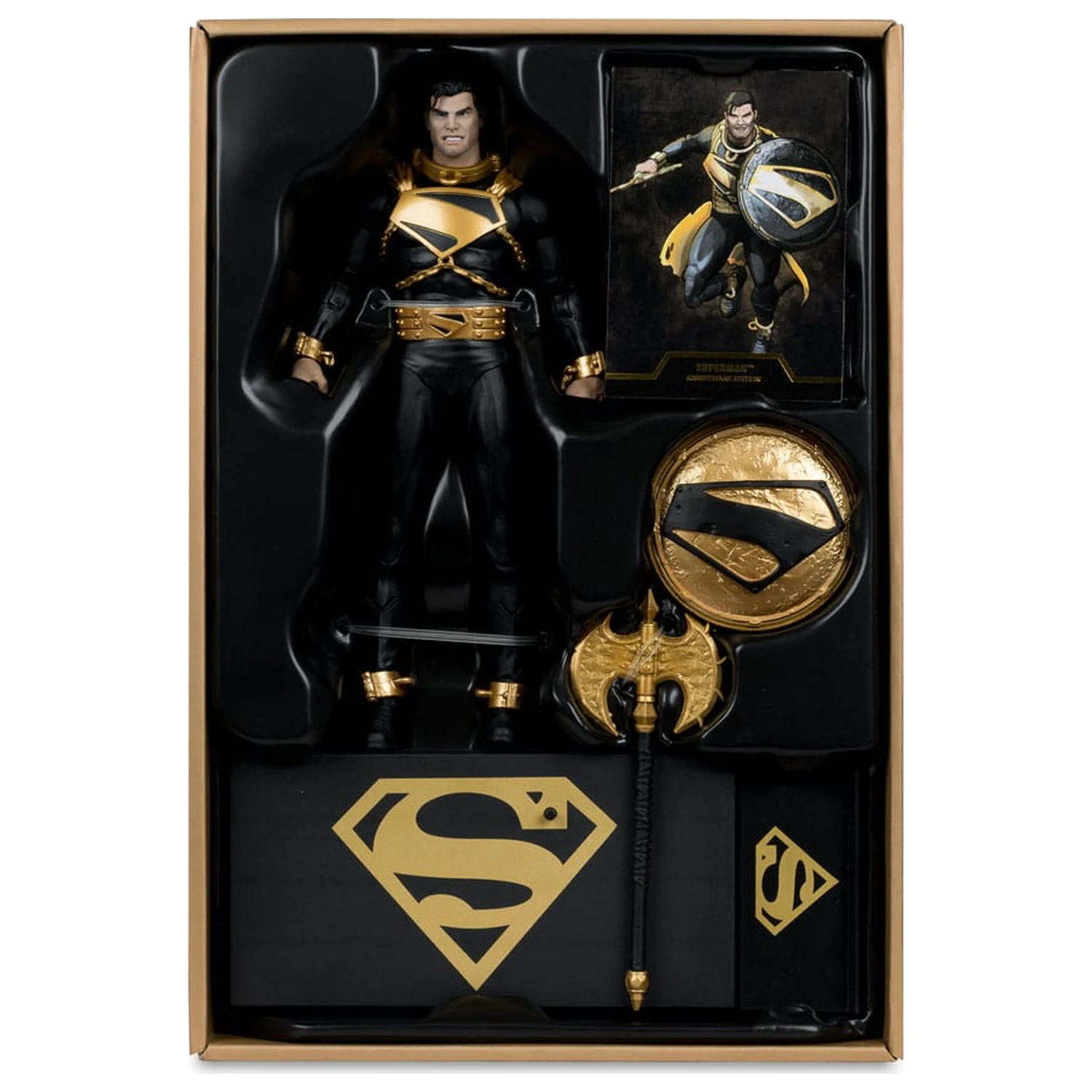 DC Multiverse Action Figur Superman (Future State) (Knightmare) (Gold Label) 18 cm Produktfoto