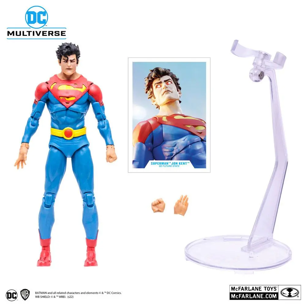 DC Multiverse Actionfigur Superman Jon Kent 18 cm Produktfoto