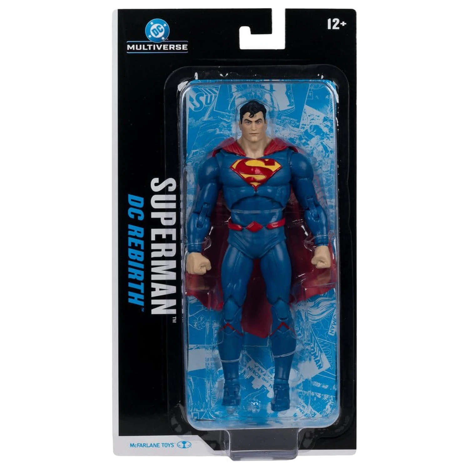 DC Multiverse Actionfigur Superman (Rebirth) (Blisterkarte) 18 cm Produktfoto