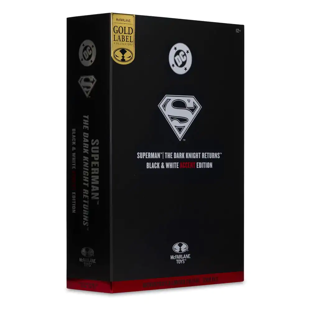 DC Multiverse Action Figur Superman (The Dark Knight Returns) (Black & White Accent Edition) (Gold Label) 18 cm Produktfoto