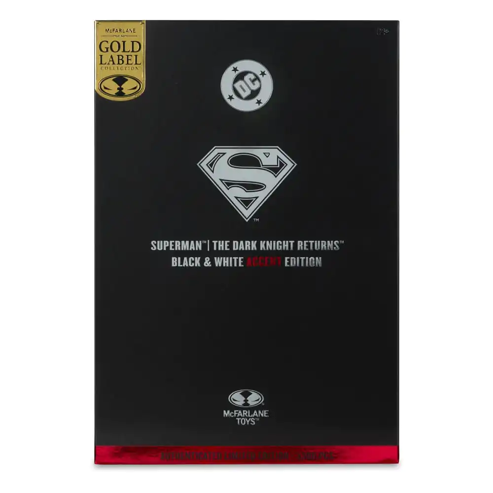 DC Multiverse Action Figur Superman (The Dark Knight Returns) (Black & White Accent Edition) (Gold Label) 18 cm Produktfoto