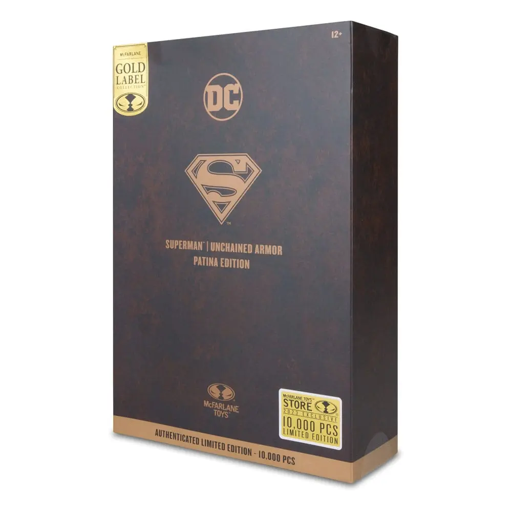 DC Multiverse Actionfigur Superman Unchained Armor (Patina) (Gold Label) 18 cm termékfotó