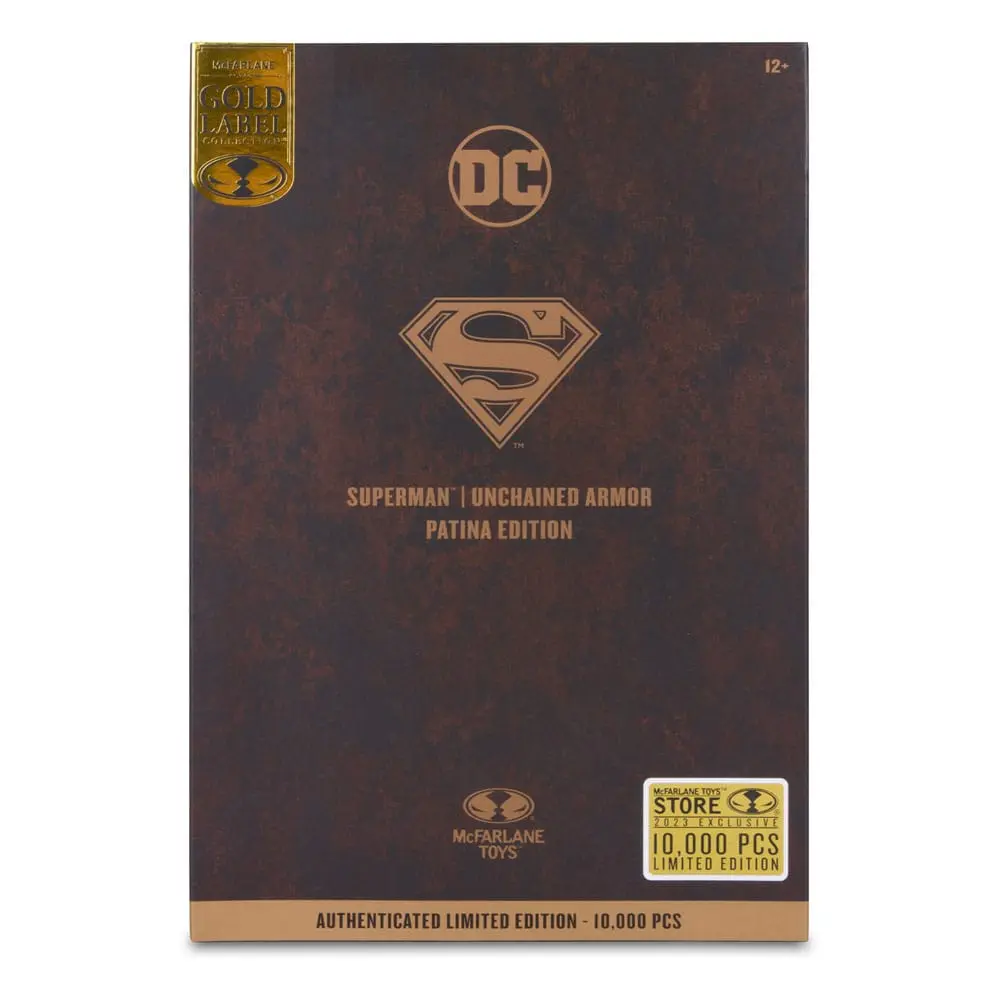 DC Multiverse Actionfigur Superman Unchained Armor (Patina) (Gold Label) 18 cm termékfotó