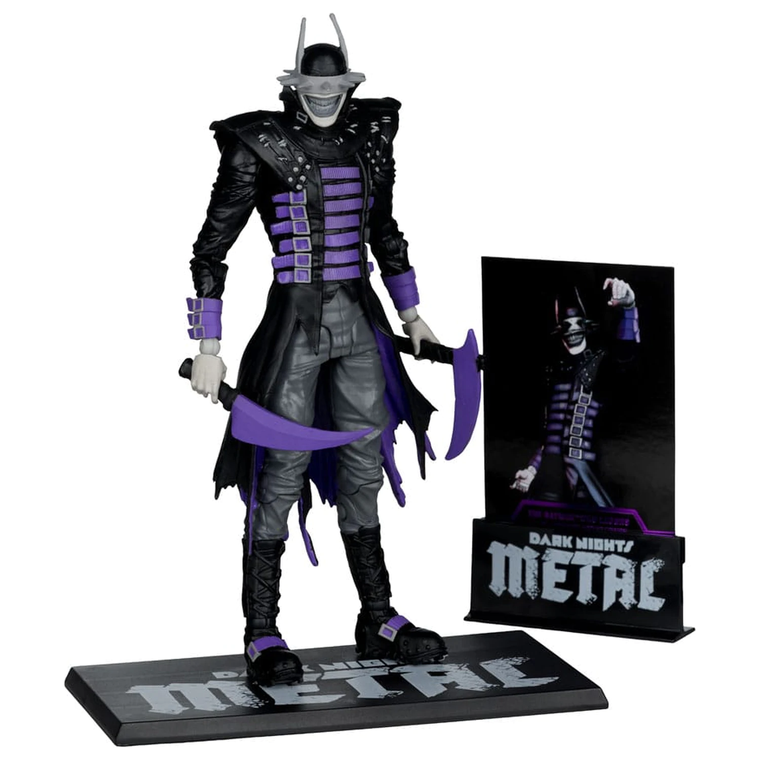 DC Multiverse Actionfigur The Batman Who Laughs (B&W with accent) (Gold Label) 18 cm Produktfoto