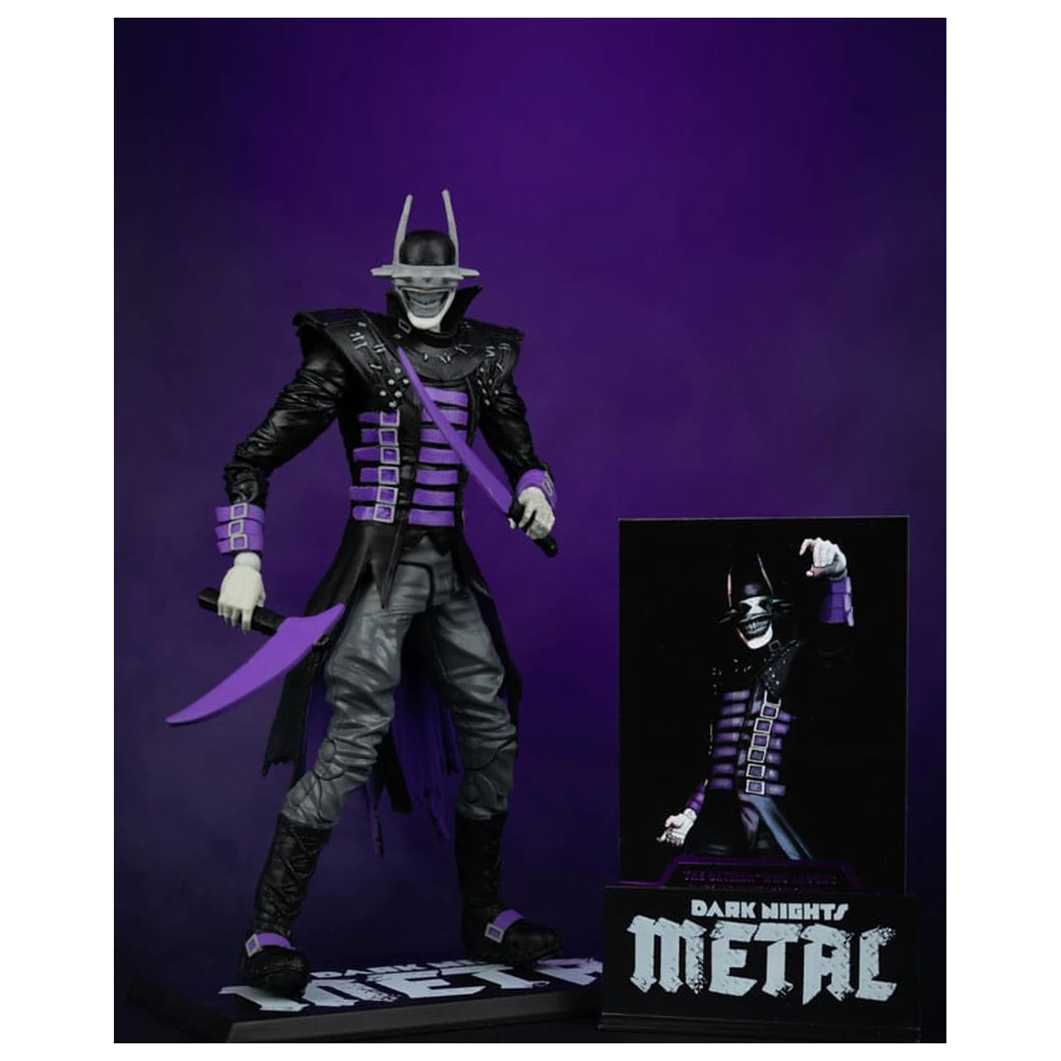 DC Multiverse Actionfigur The Batman Who Laughs (B&W with accent) (Gold Label) 18 cm Produktfoto