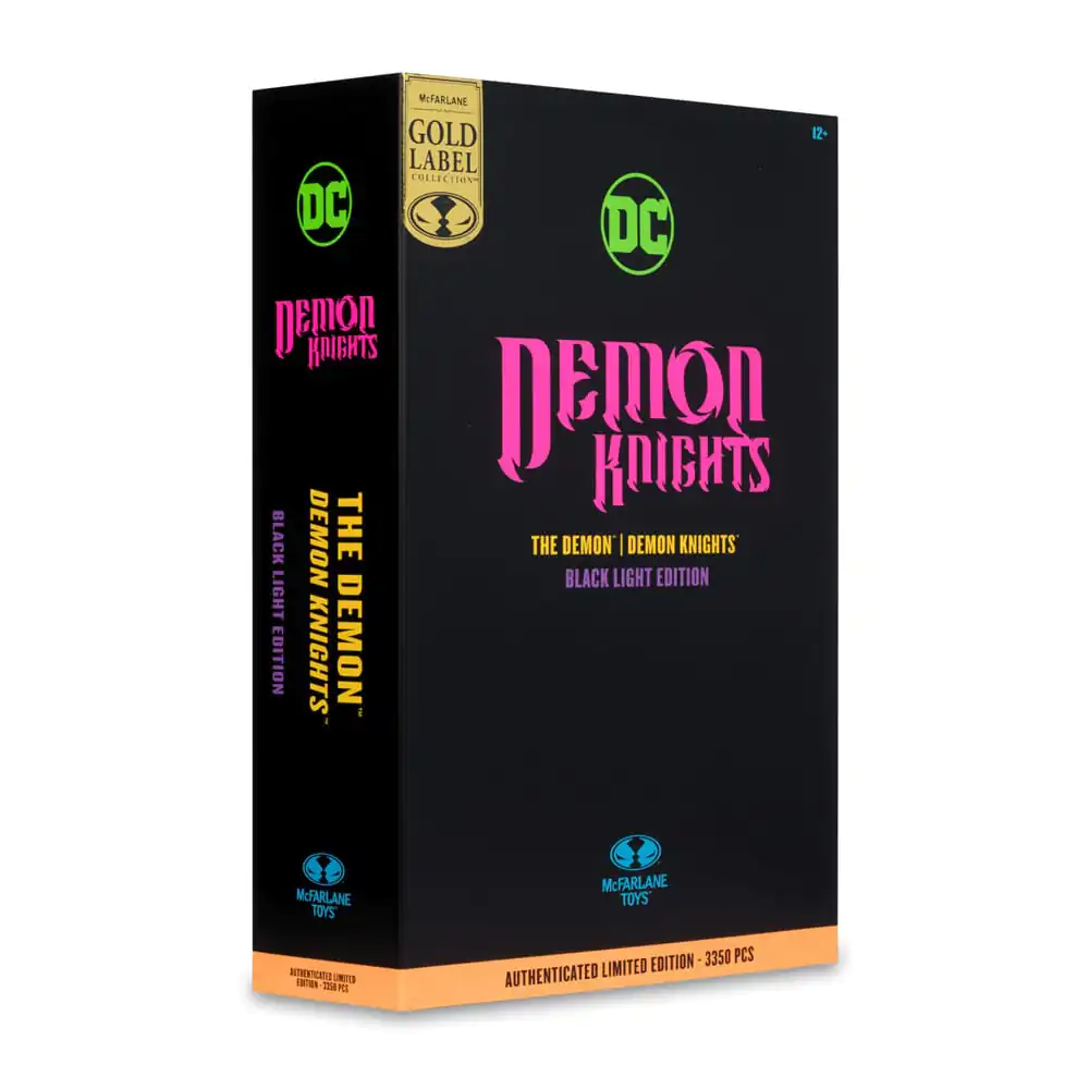 DC Multiverse Action-Figur The Demon (Demon Knights) Black Light Edition (Gold Label) 18 cm Produktfoto