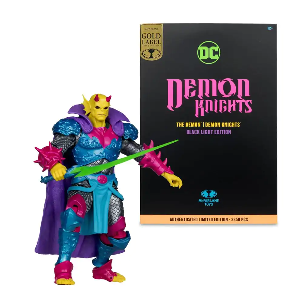 DC Multiverse Action-Figur The Demon (Demon Knights) Black Light Edition (Gold Label) 18 cm Produktfoto