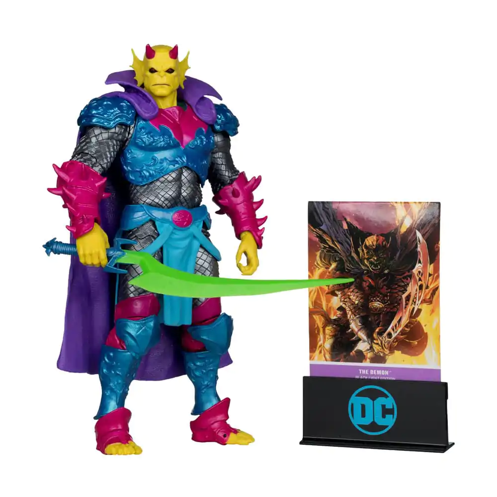 DC Multiverse Action-Figur The Demon (Demon Knights) Black Light Edition (Gold Label) 18 cm Produktfoto
