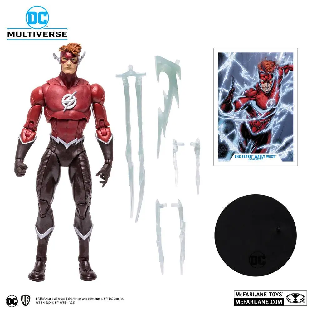 DC Multiverse Actionfigur The Flash Wally West 18 cm Produktfoto
