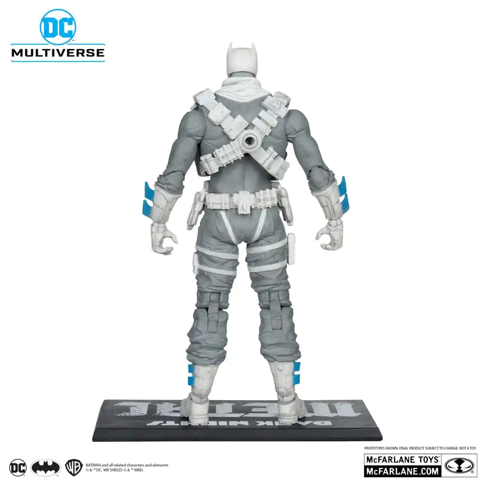 DC Multiverse Actionfigur The Grim Knight (Dark Nights Metal) (Black & White Accent Edition) (Gold Label) 18 cm Produktfoto