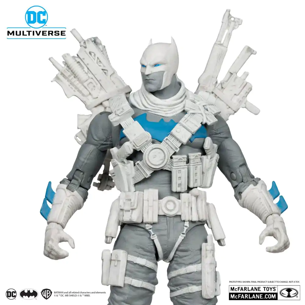 DC Multiverse Actionfigur The Grim Knight (Dark Nights Metal) (Black & White Accent Edition) (Gold Label) 18 cm Produktfoto