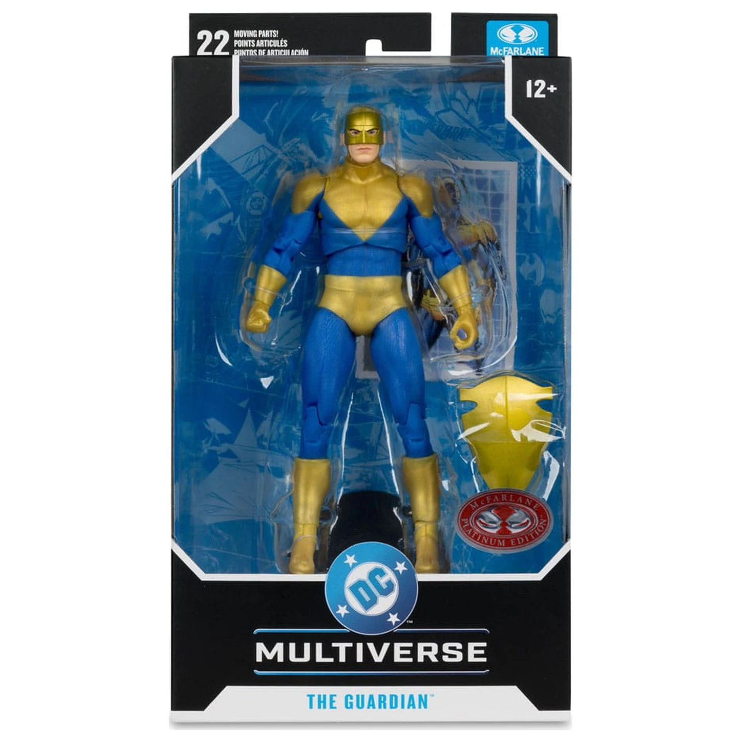 DC Multiverse Actionfigur The Guardian (Red Platinum Edition) 18 cm Produktfoto