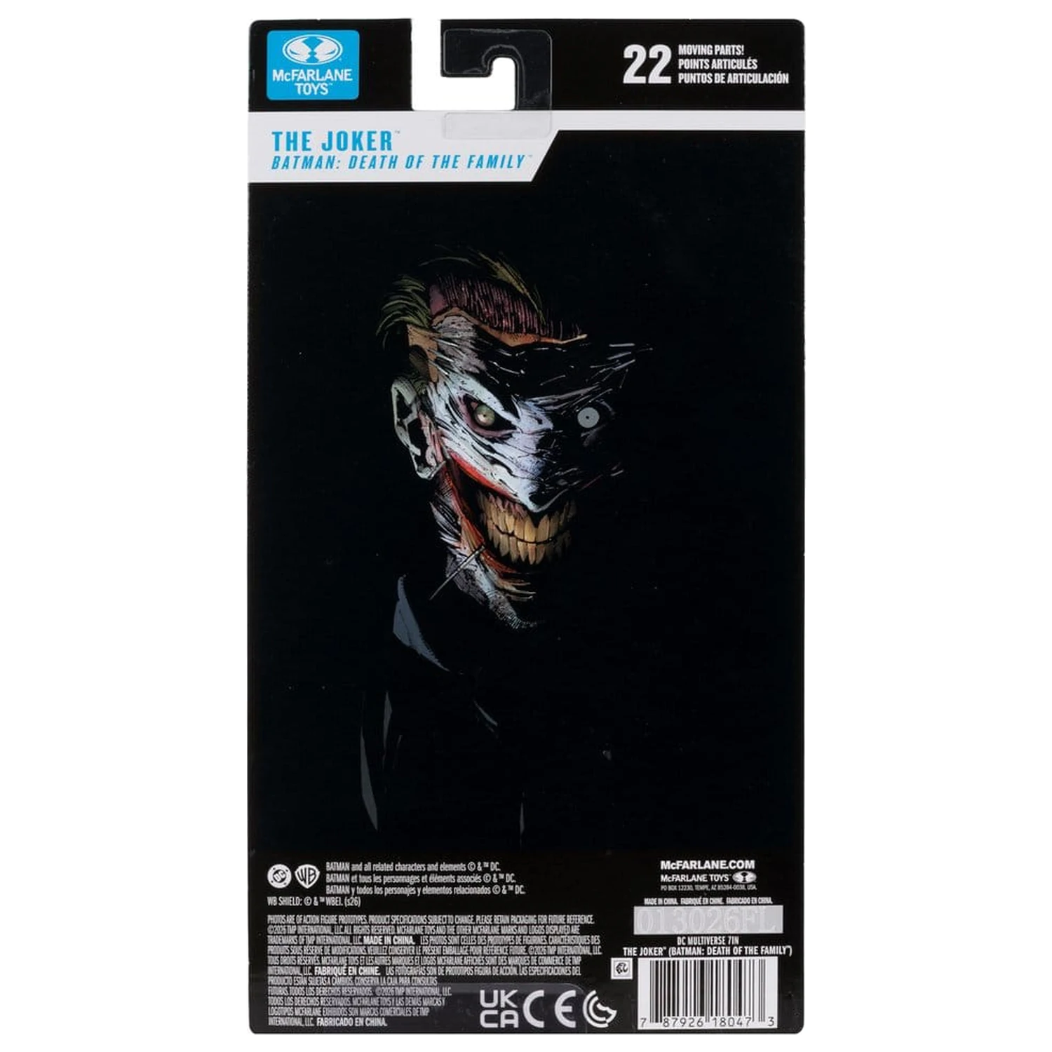 DC Multiverse Actionfigur The Joker (Death of the Family) 18 cm Produktfoto