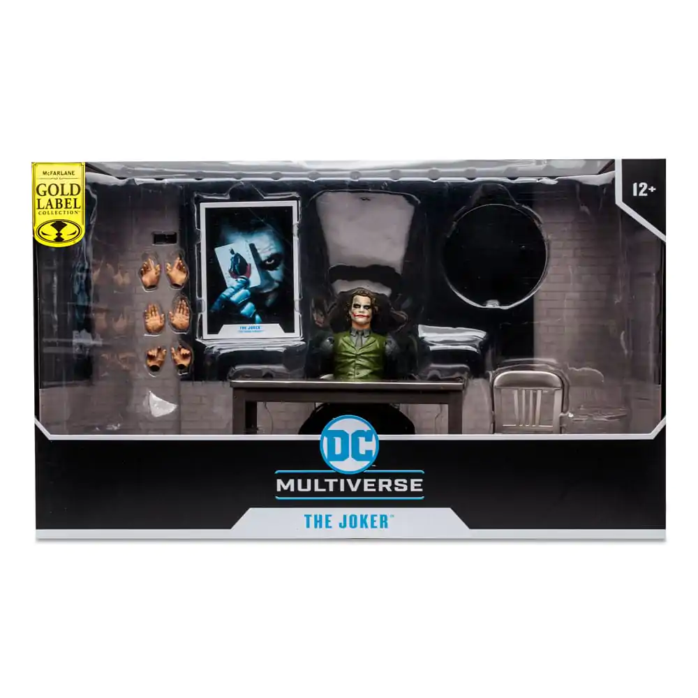 DC Multiverse Actionfigur The Joker (Jail Cell Variant) (The Dark Knight) (Gold Label) 18 cm termékfotó