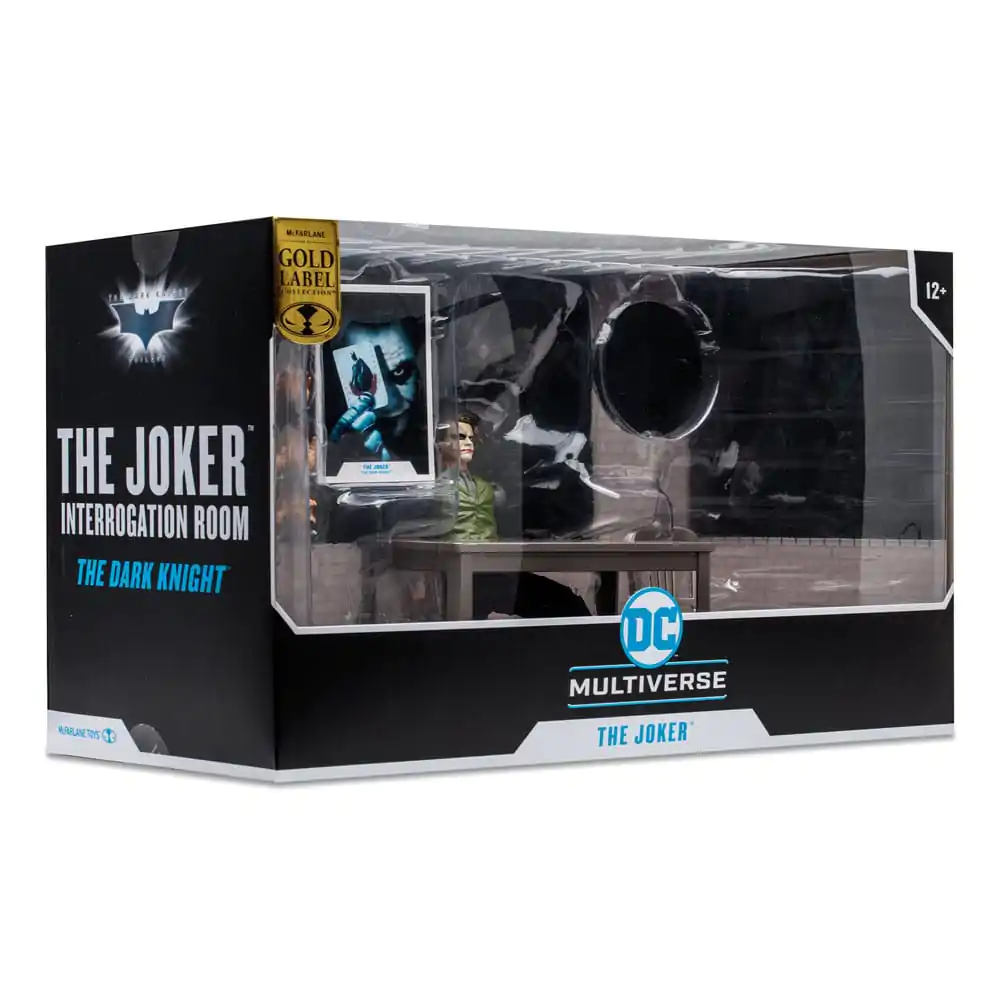 DC Multiverse Actionfigur The Joker (Jail Cell Variant) (The Dark Knight) (Gold Label) 18 cm termékfotó