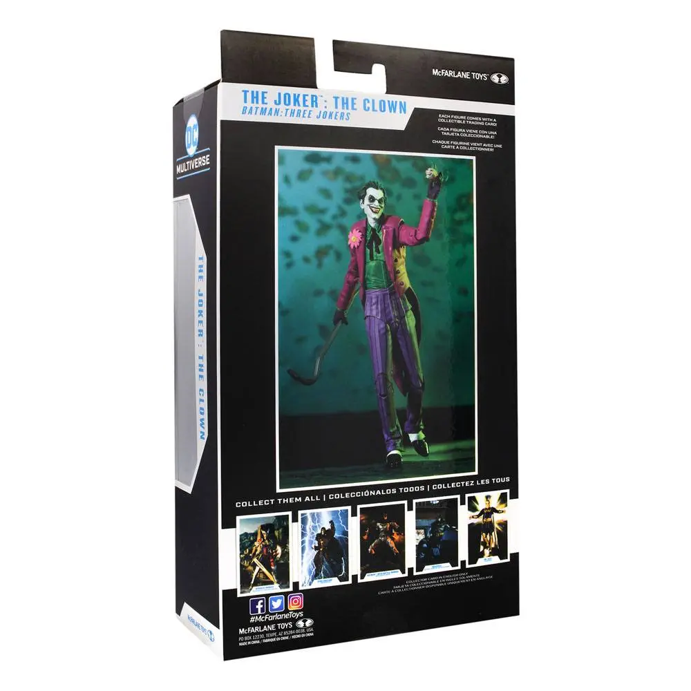DC Multiverse Actionfigur The Joker: The Clown (Batman: Three Jokers) 18 cm Produktfoto