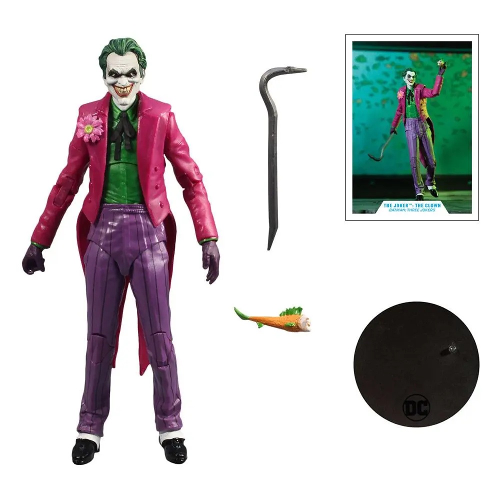 DC Multiverse Actionfigur The Joker: The Clown (Batman: Three Jokers) 18 cm Produktfoto
