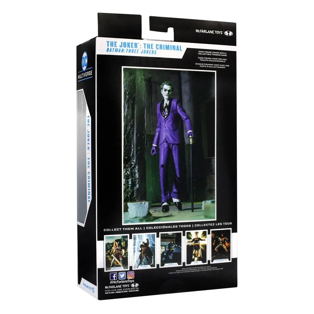 DC Multiverse Action-Figur The Joker: The Criminal (Batman: Three Jokers) 18 cm Produktfoto