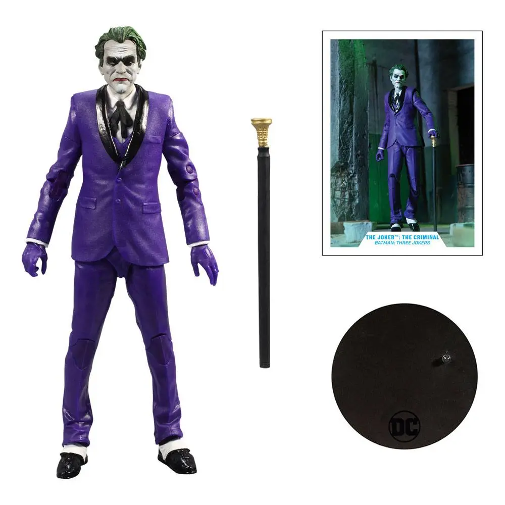 DC Multiverse Action-Figur The Joker: The Criminal (Batman: Three Jokers) 18 cm Produktfoto