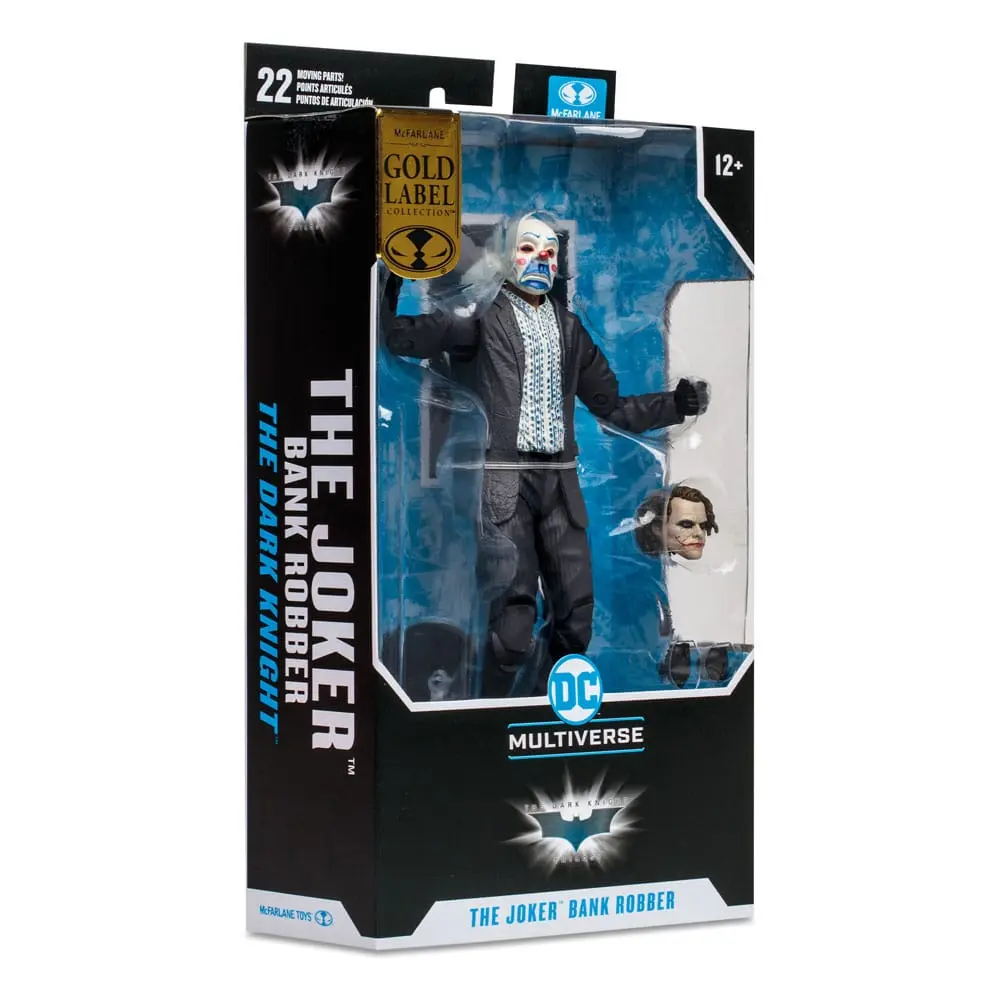 DC Multiverse Action Figur The Joker (The Dark Knight) (Bank Robber Variant) (Gold Label) 18 cm Produktfoto