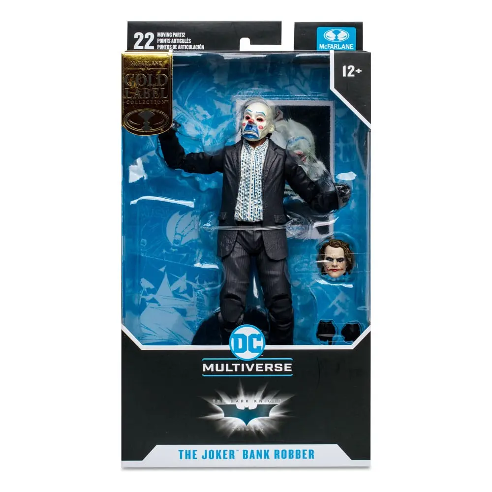 DC Multiverse Action Figur The Joker (The Dark Knight) (Bank Robber Variant) (Gold Label) 18 cm Produktfoto