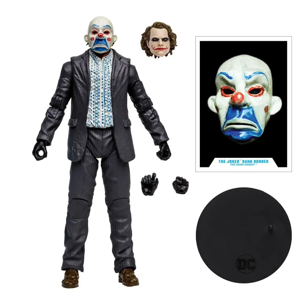 DC Multiverse Action Figur The Joker (The Dark Knight) (Bank Robber Variant) (Gold Label) 18 cm Produktfoto