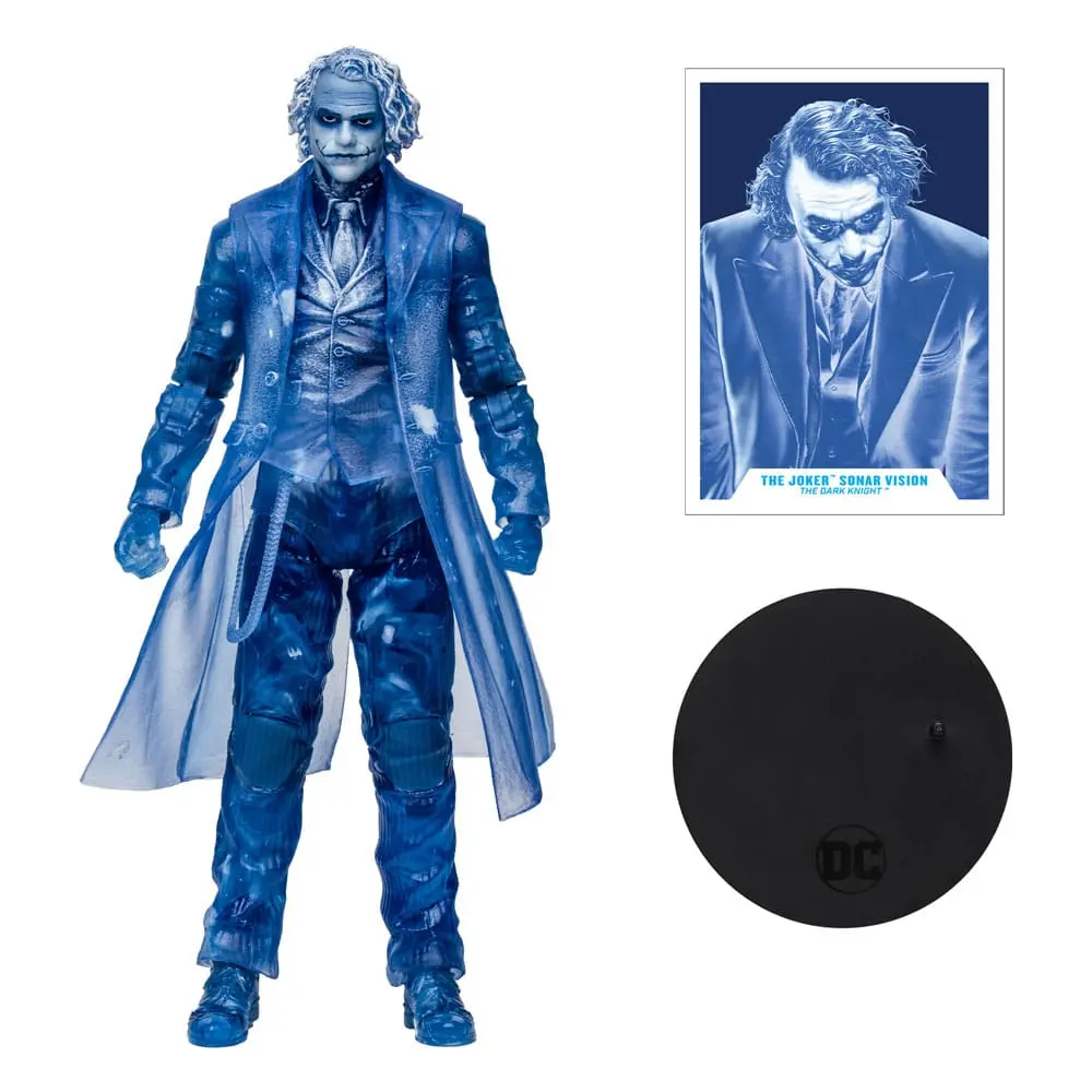 DC Multiverse Actionfigur The Joker (The Dark Knight) (Sonar Vision Variant) (Gold Label) 18 cm Produktfoto