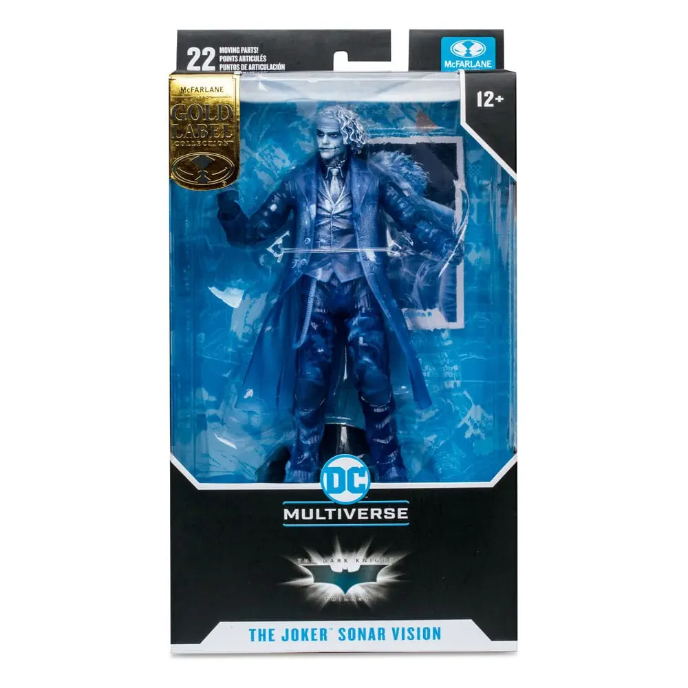 DC Multiverse Actionfigur The Joker (The Dark Knight) (Sonar Vision Variant) (Gold Label) 18 cm Produktfoto