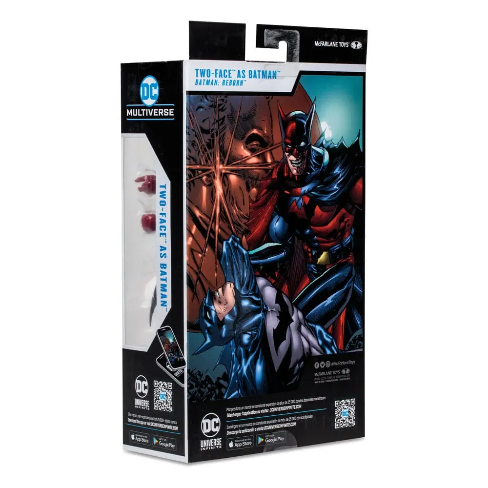 DC Multiverse Actionfigur Two-Face as Batman (Batman: Reborn) 18 cm Produktfoto
