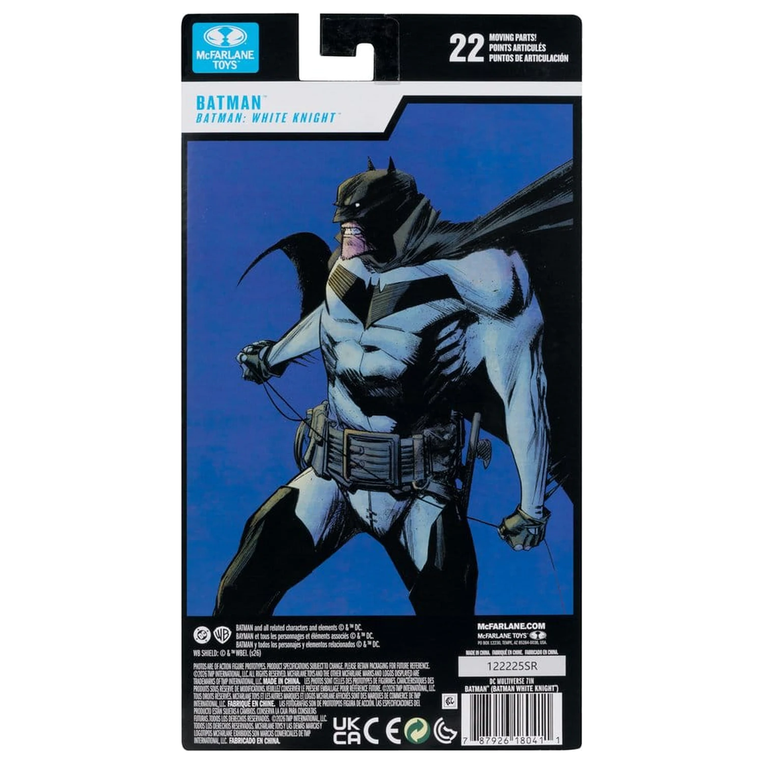 DC Multiverse Action-Figur White Knight Batman (Blisterkarte) 18 cm Produktfoto