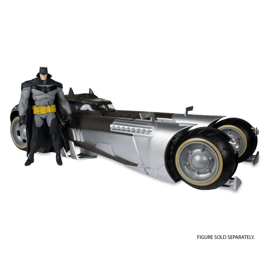 DC Multiverse Fahrzeug White Knight Batmobile (Gold Label) 18 cm Produktfoto