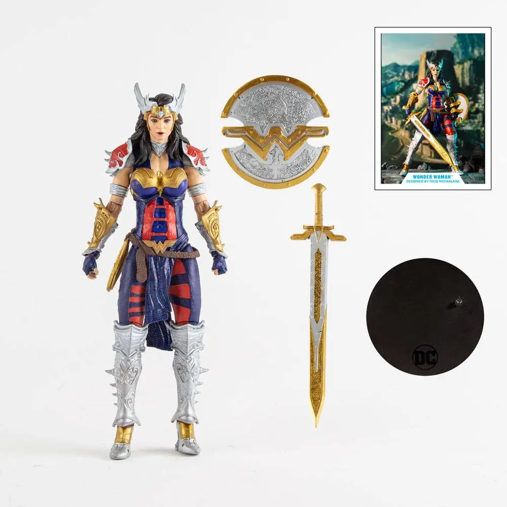 DC Multiverse Actionfigur Wonder Woman Designed by Todd McFarlane 18 cm Produktfoto