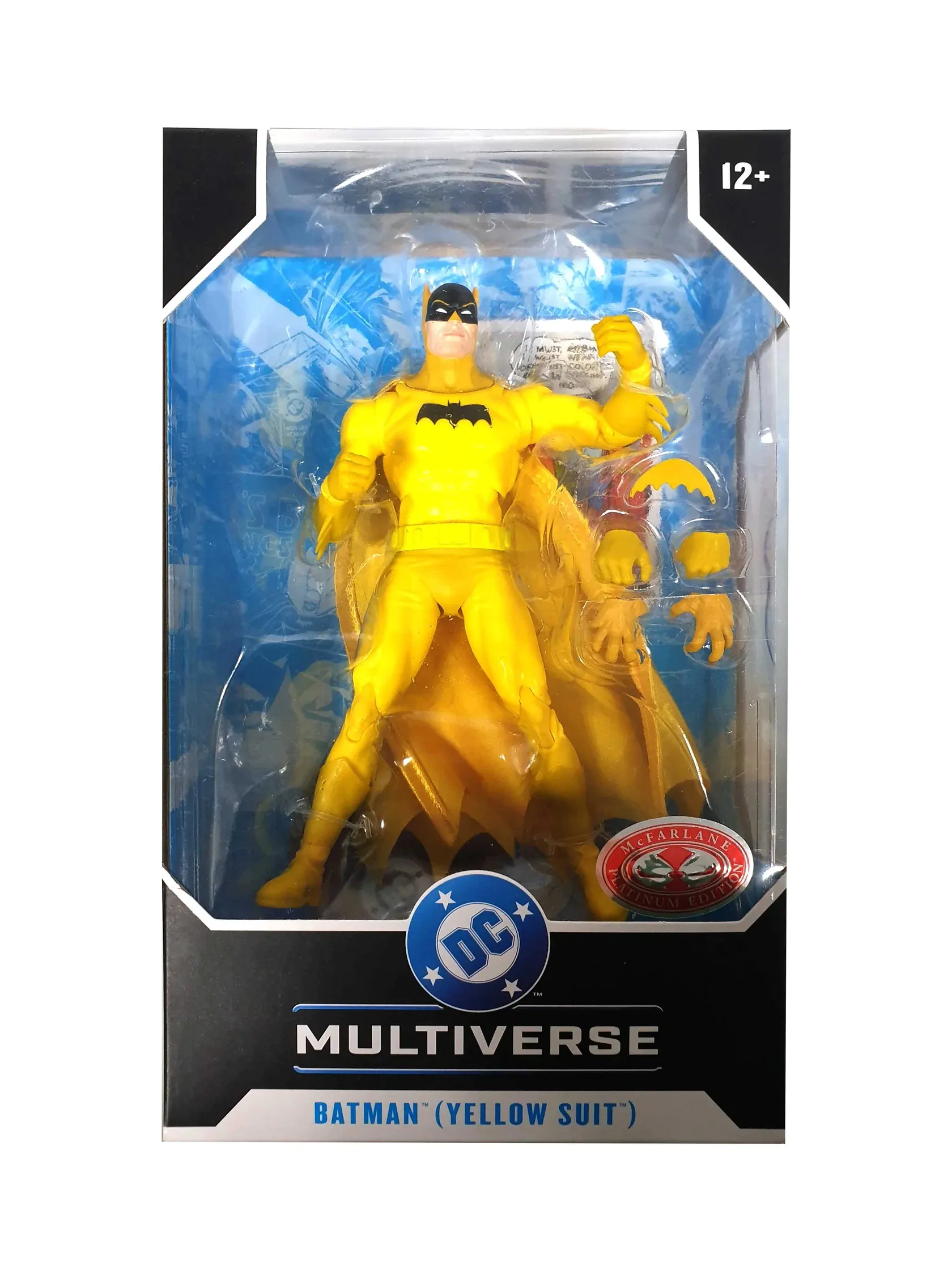 DC Multiverse Action-Figur Yellow Batman (Chase) 18 cm Produktfoto