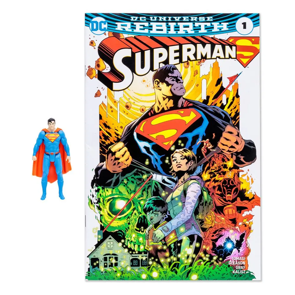 DC Page Punchers Actionfigur & Comic Superman (Rebirth) 8 cm termékfotó