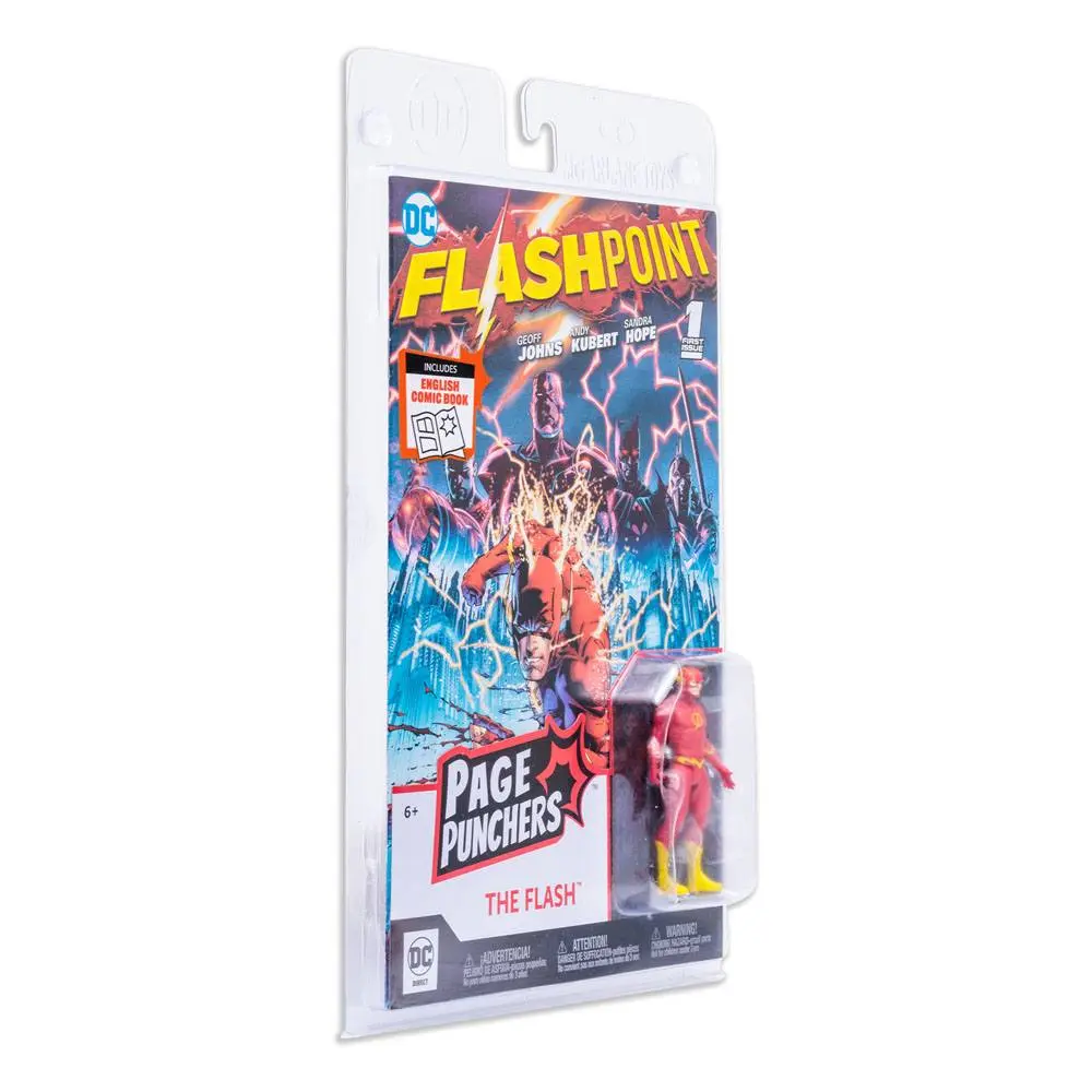 DC Page Punchers Actionfigur & Comic The Flash (Flashpoint) 8 cm termékfotó